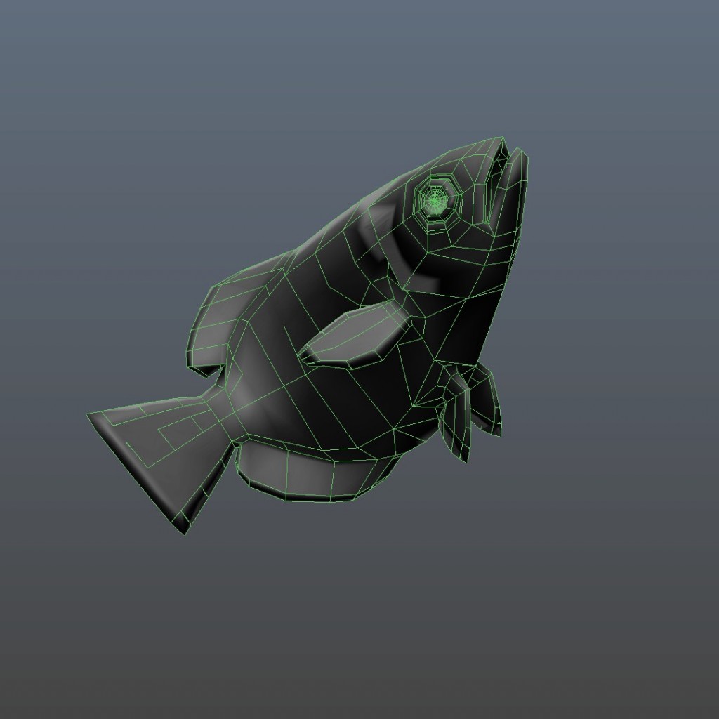 Rigged Archer Fish preview image 3
